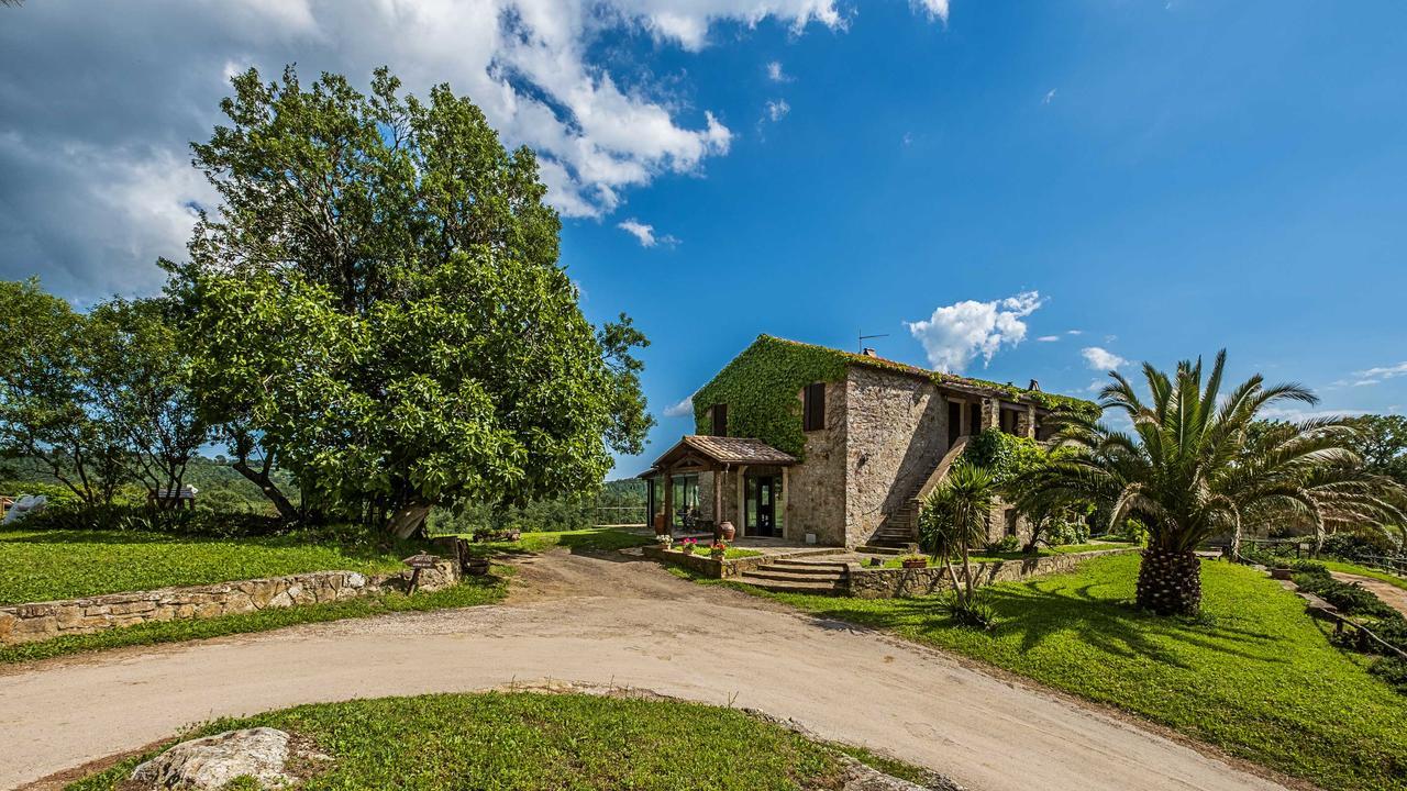 Agriturismo Bio Le Macchie Alte Manciano Bagian luar foto